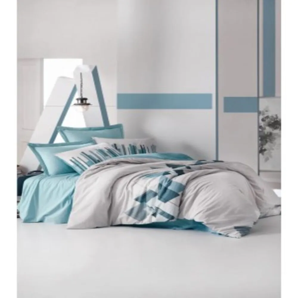 

Пододеяльник Ranforce Nesto из 100% хлопка, пододеяльник: 160x220 Простыня: x см