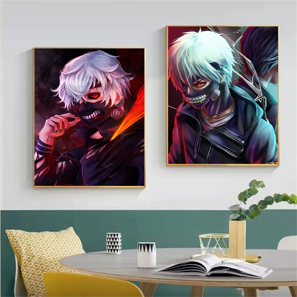

Bandai Anime Tokyo Ghoul Classic Animation Wall Painting Posters And Print Picture For Children's Bedroom Home Room Decorative
