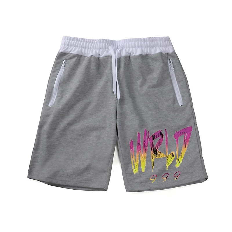 

Men's casual shorts summer new style men's printed drawstring shorts men's breathable comfortableJUICEWRLD shorts