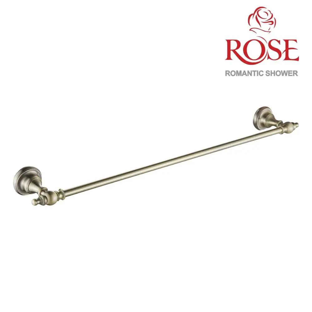 ROSE Полотенцедержатель трубчатый штанга для полотенец латунный кронштейн
