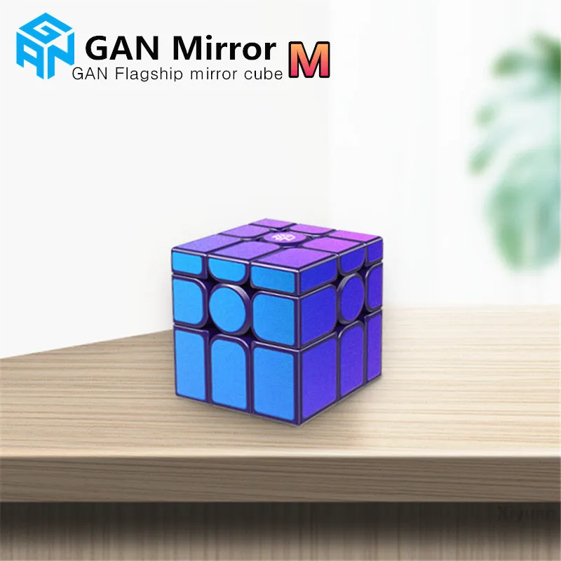 

Gan Mirror M Cube 3x3x3 Magnetic Gan Magic Speed Cube Professional Puzzle Mirror Cube Educational Toy For Children