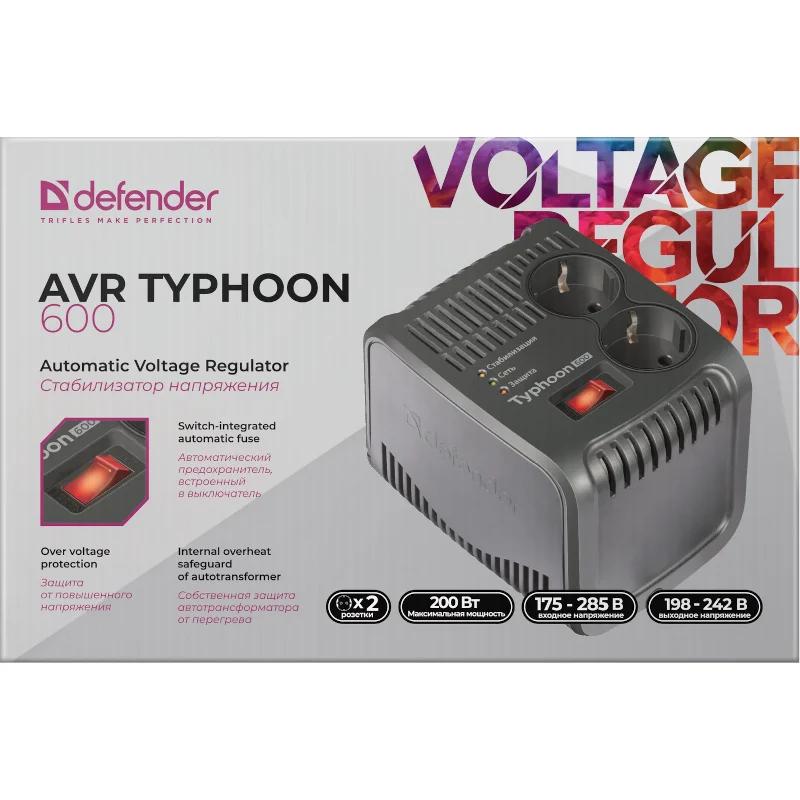 Defender 99033. стабилизатор напряжения defender avr typhoon 1000. стабилизатор напряжения defender avr typhoon 600. стабилизатор напряжения defender avr 1000. стабилизатор напряжения defender avr typhoon 1000 320 вт.