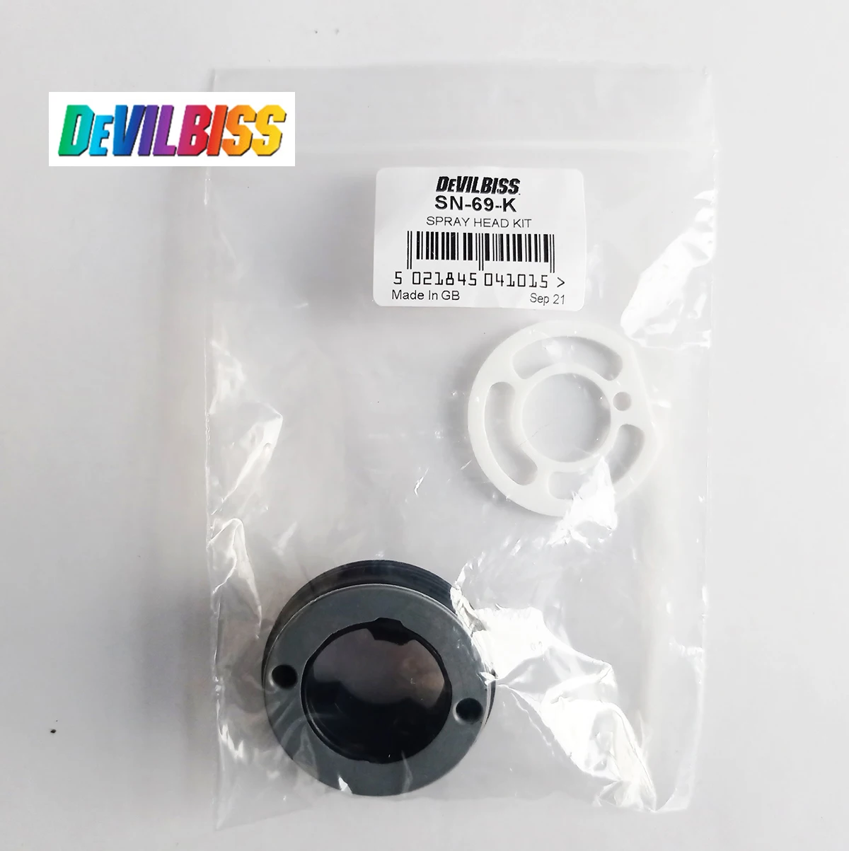 KIT for spray gun Devilbiss PRI PRO LITE and GTI Кольцо воздухораспределительное СН-69-К | Инструменты