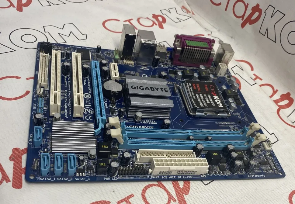 Материнская плата GIGABYTE GA-G41M-ES2L LGA775​ | Компьютеры и офис