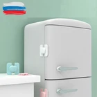 Замок на торец дверки, холодильника, шкафа,ящика. Доставка из России. Безопасность и защита детей.