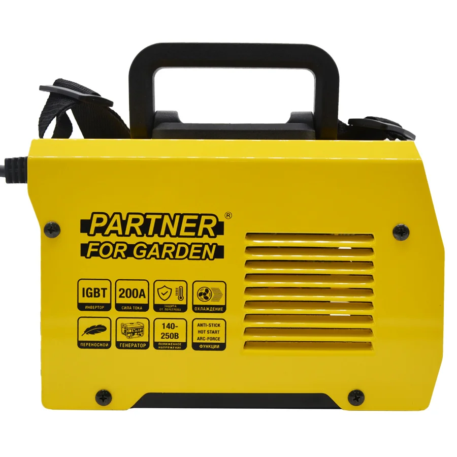 Фото Инверторный сварочный аппарат Partner For Garden MMA-200 (200А 60%Пв) Инструменты Инверторный сварочный аппарат Partner For Garden MMA-200 (200А 60%Пв) Инструменты