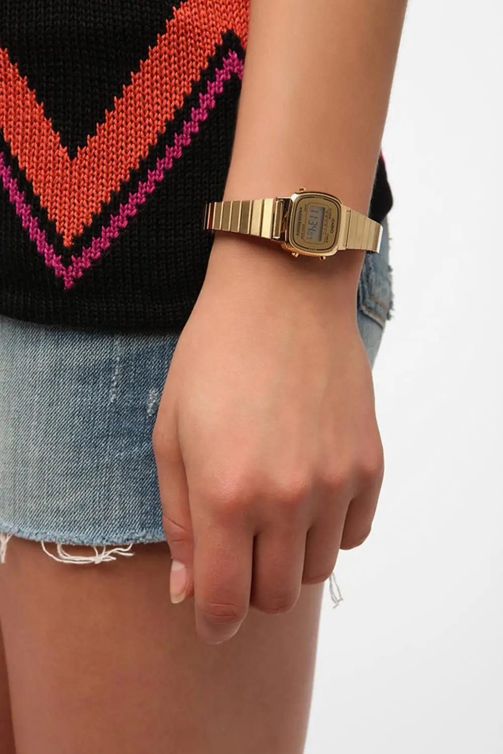 Оригинальные женские часы Casio брендовые Роскошные Кварцевые водонепроницаемые