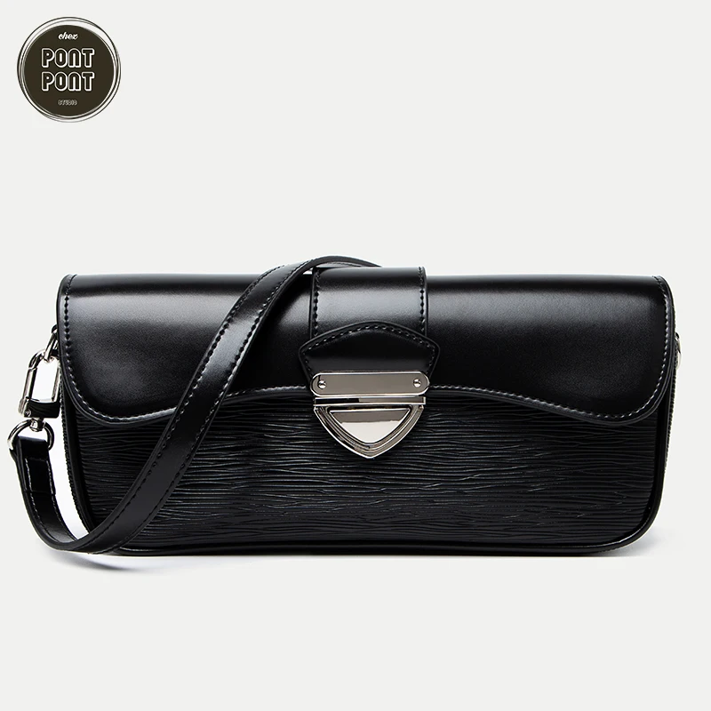 

Fashion Baguette Handbag Ladies Shoulder Strap Crossbody Bag For Women Designer Genuine Leather sac a main femme bolsa 2020 Chic