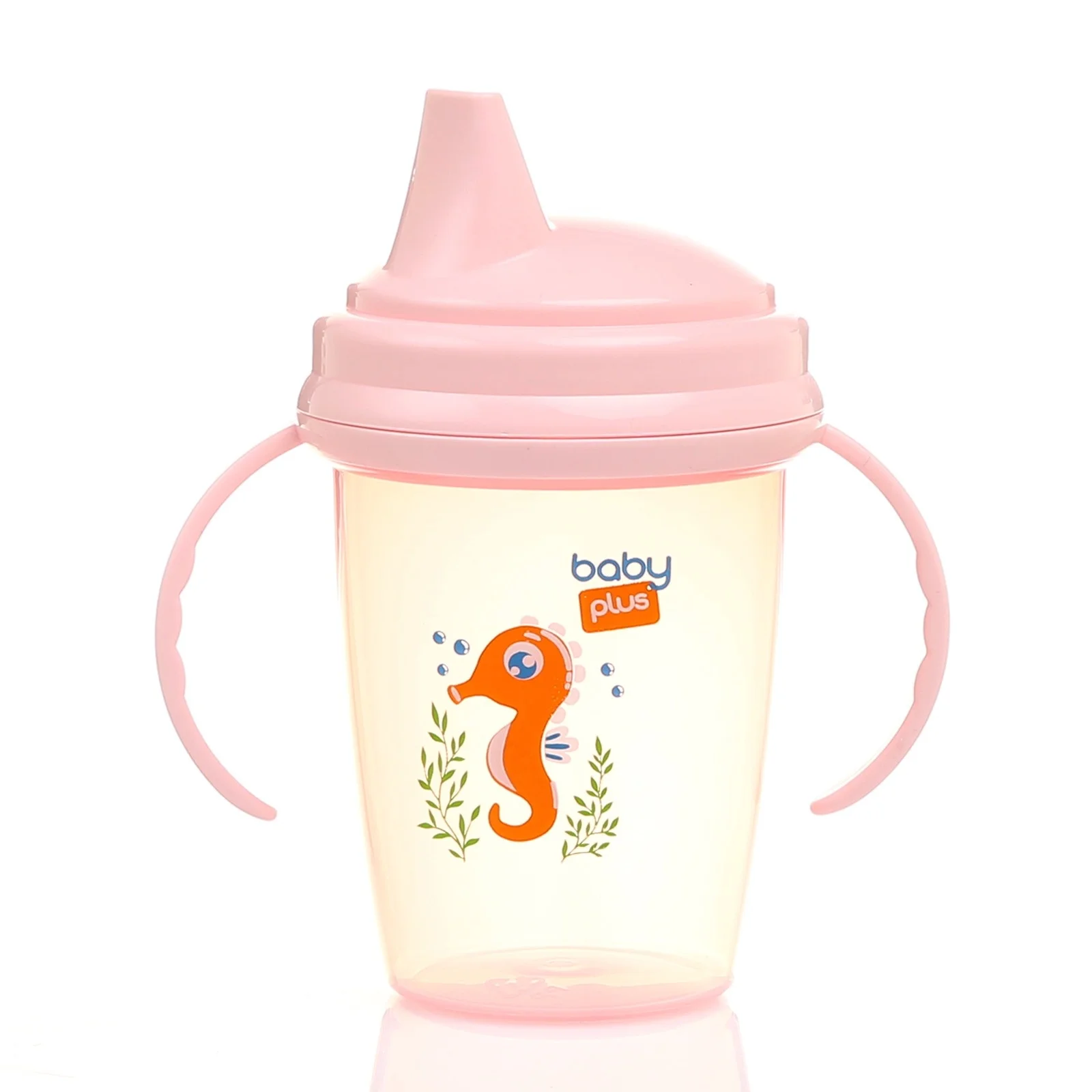 Ebebek baby & plus непроливаемые PP очки 230 мл розовый|Чашки| |