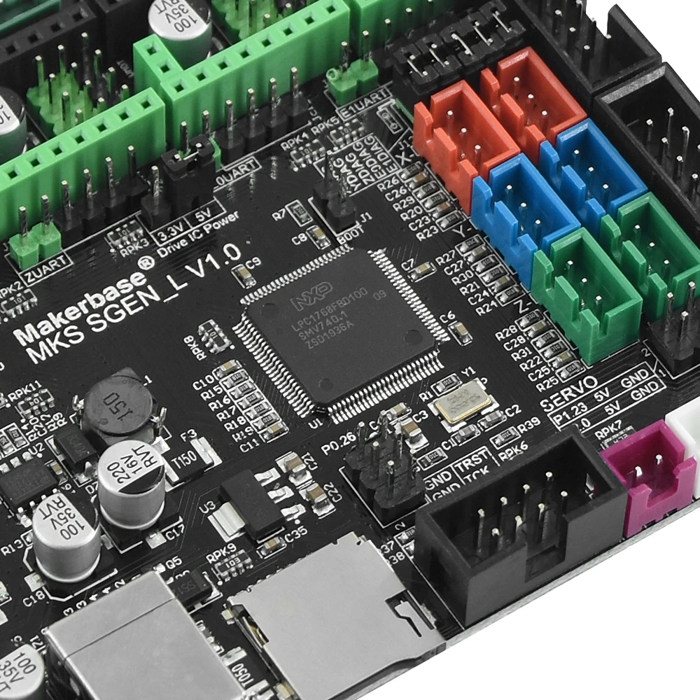 

Makerbase 32 - Bit MKS SGen_L Smoothieware and Marlin 2.0 control board approval TMC2208 and TMC2209 uart mode TMC2130 spi mode