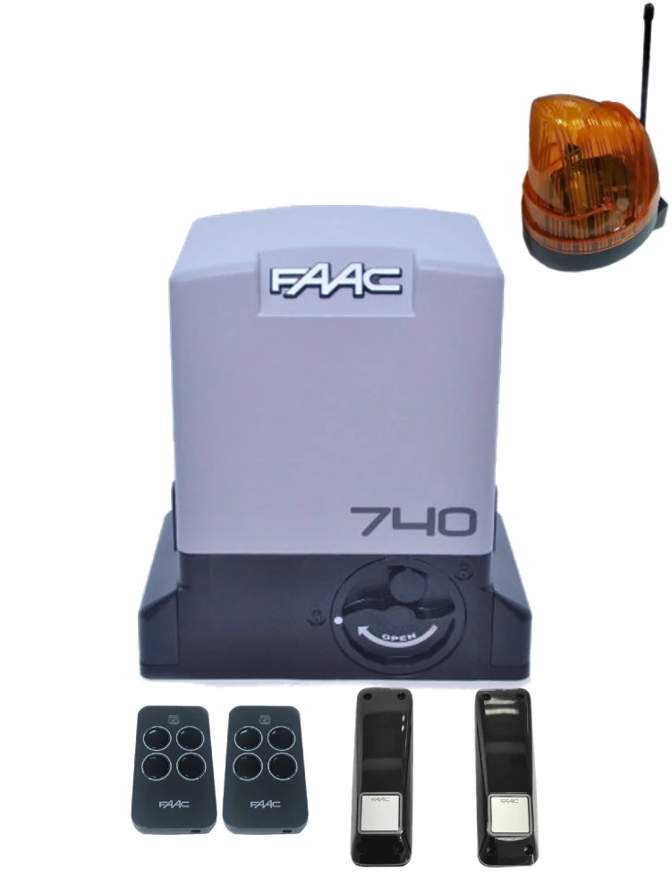 Automatic sliding gate FAAC 740 | Безопасность и защита