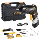 Аккумуляторная отвертка DEKO DKS4FU-Li + набор инструментов 36 предметов