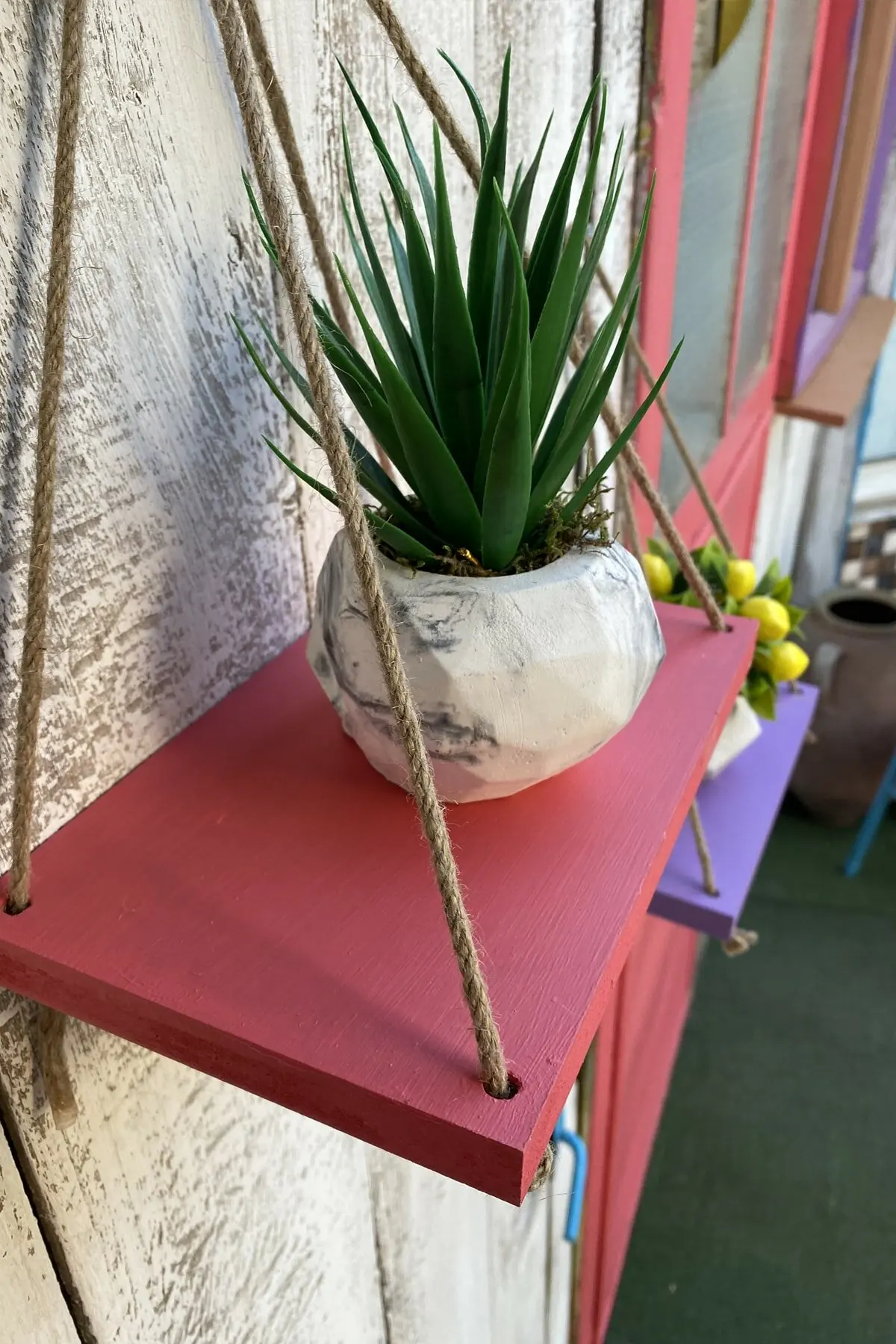 Украшение для дома настенная полка разделитель стильный дизайн ручная работа