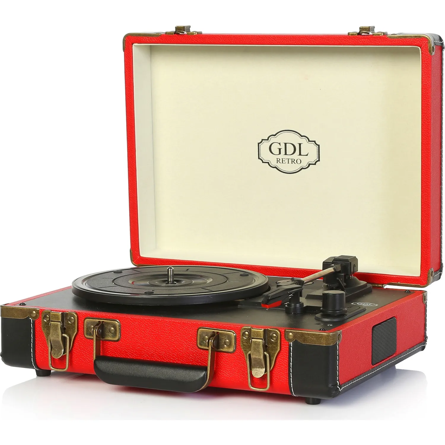 Retro Bag Pickup Built-In Rechargeable High Quality Musical Reasonable Price Past Craving Record Player Design Different Colors Memories