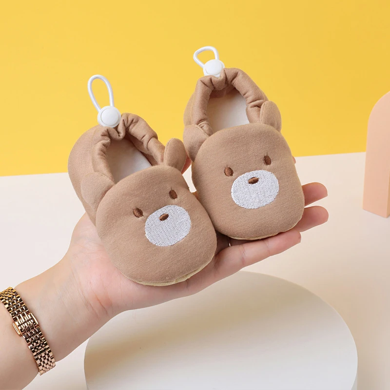 

Baby Shoes Toddler Newborn Baby Boys Girls Animal Crib Shoes Children Anti-slip Shoes Infant Cartoon Soft Sole Cute Warm Animal
