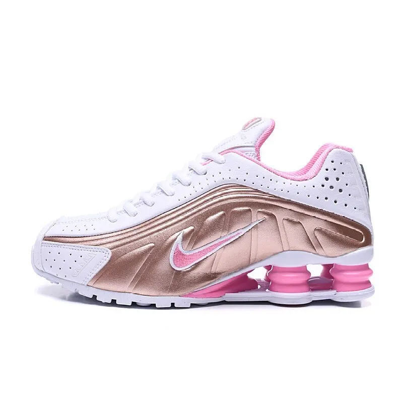 

Ladies Fashion Running Shoes Shox R4 Men's Breathable Waterproof Air Column Sports Running Shoes