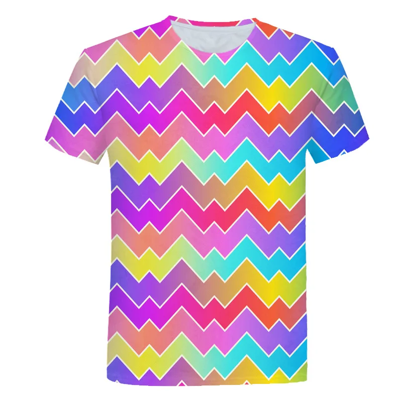 

3d Summer New Striped Children T Shirts Boys Kids T-Shirt Designs Teen Clothing For Boys Baby Clothing Girls T-Shirts