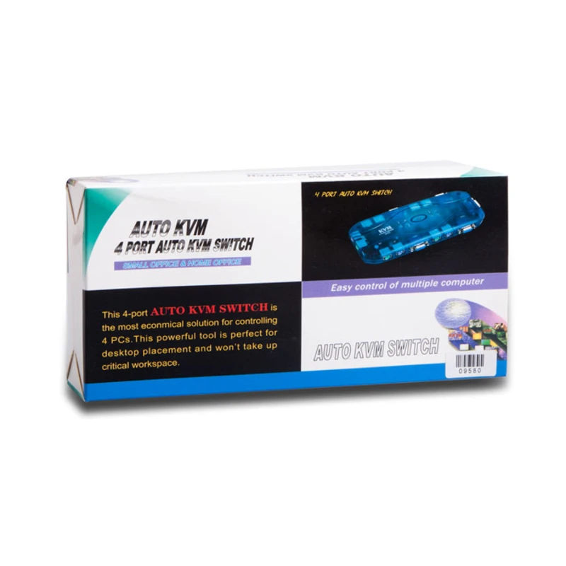 S-Link SL-1041 4 порта Vga + Ps2 1 8 м/м кабель автоматический квм-переключатель супер