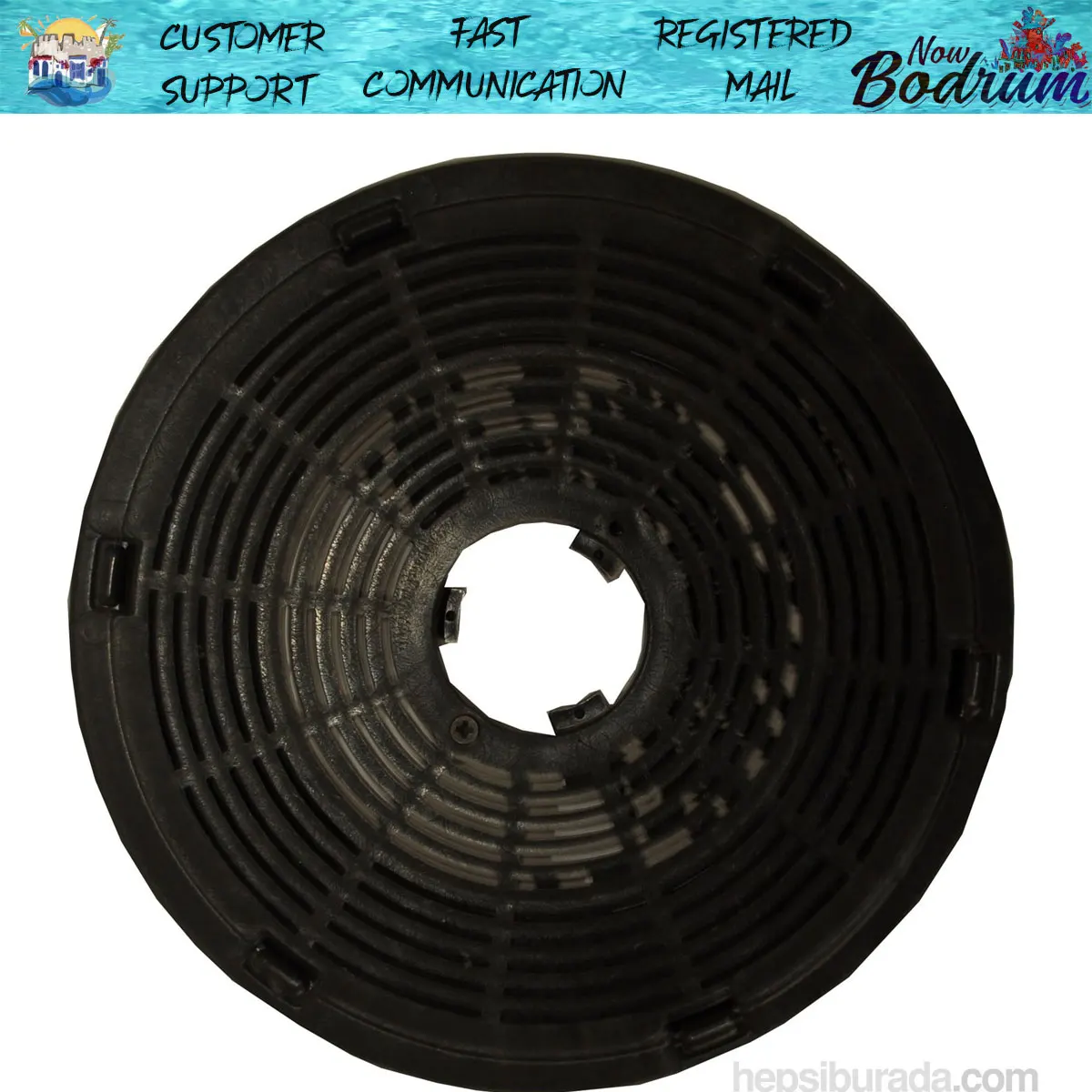 Универсальный угольный фильтр для аспиратора, 16 см, совместим со всеми ...