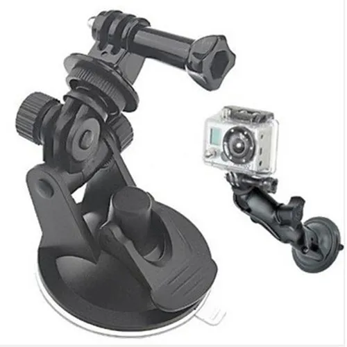 Для автомобиля Go pro адаптер на присоске оконный стеклянный штатив+ 7 см диаметр основания крепление для Gopro Hero 6 Hero 5 2 3 Hero 3+ 4 аксессуары