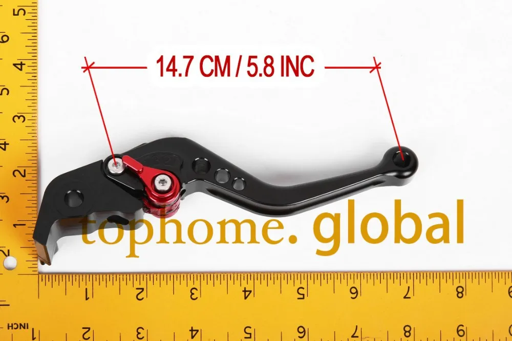 Для Yamaha XT660 XT660R XT660X 2004- Короткие сцепления Тормозные рычаги ЧПУ Регулируемая 10 Цвета 2005 2006 2007 2008 2009 10 11 12