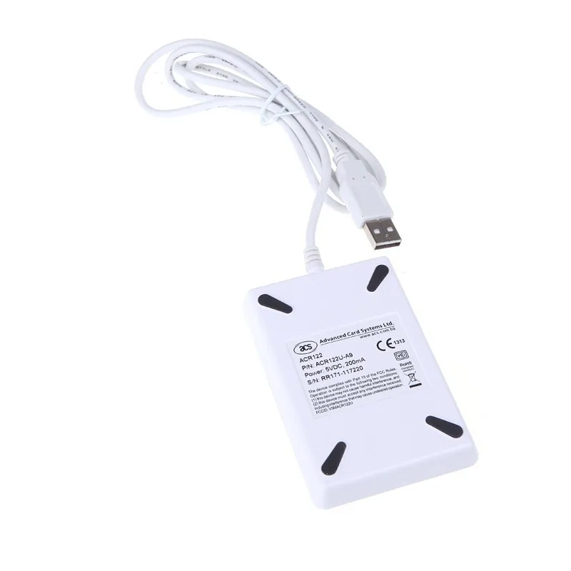 NFC ACR122U 13,56 МГц RFID карта и 125 кГц ID кард-ридер и писатель программист crack clone M1 EM4100 Rfid карта идентификатор пользователя changable t5577