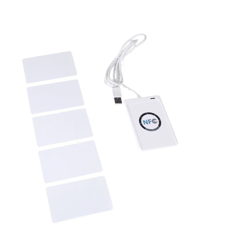 NFC ACR122U 13,56 МГц RFID карта и 125 кГц ID кард-ридер и писатель программист crack clone M1 EM4100 Rfid карта идентификатор пользователя changable t5577