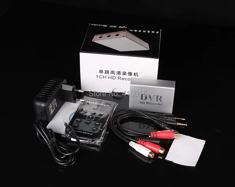 1Ch Мини DVR Поддержка SD карты в режиме реального времени Xbox HD 1 канал cctv DVR видео рекордер доска видео сжатия цвет белый