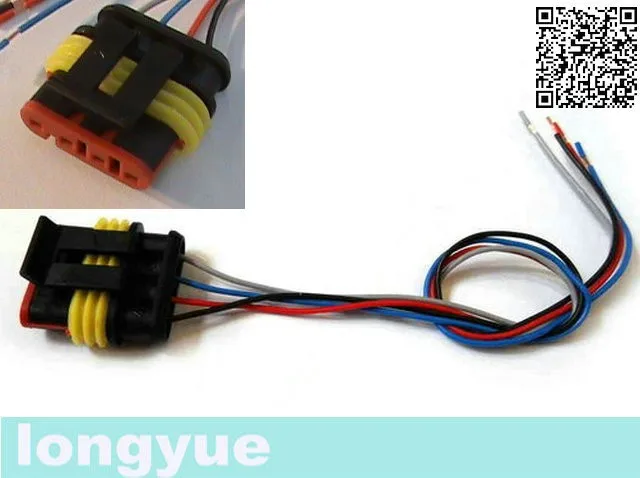 Longyue 2 шт. LPG Kabelbaum-Stecker zum neuen PS-CCT4-T5 Autogas KME Drucksensor карта сенсор адаптер stecker 30 см провода