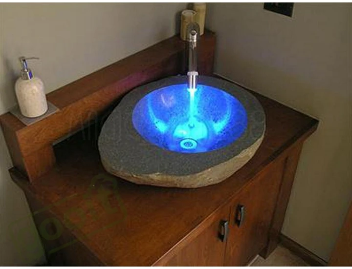 1 шт. датчик температуры 3 цвета водопроводный кран RGB светящийся душ красочные светодиодные лампы с адаптером