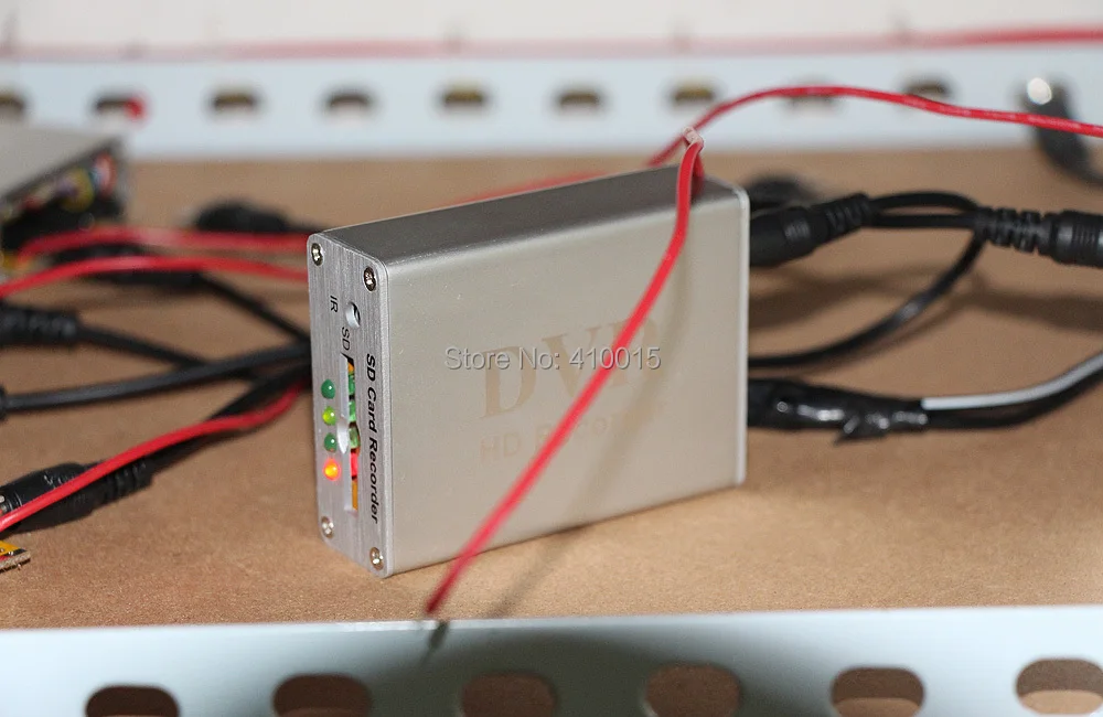 1Ch Мини DVR Поддержка SD карты в режиме реального времени Xbox HD 1 канал cctv DVR видео рекордер доска видео сжатия цвет белый