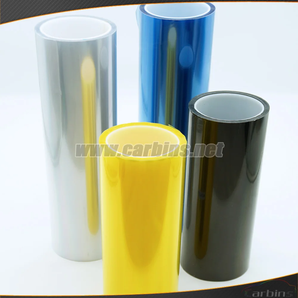 Один рулон 0 3*10 м дымовая Тонировочная пленка для автомобильных фар защита