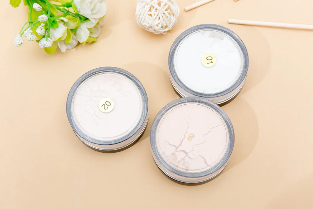 Refreshing Loose Powder Honey Nude Makeup Concealer Delicate |