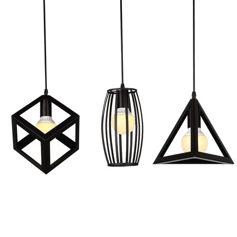 Винтажный светильник декор в виде лофта лампадари люстра Lustre Deco подвесная