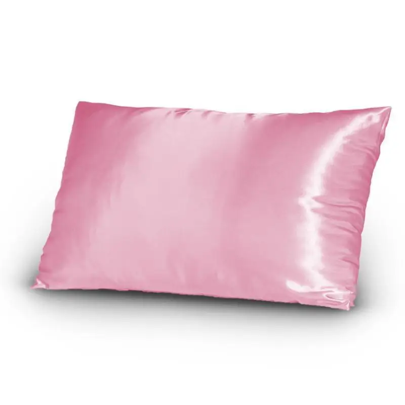 

SALE !! 2pc New Queen/Standard Silk~y Satin Pillow Case Multiple Colors 5