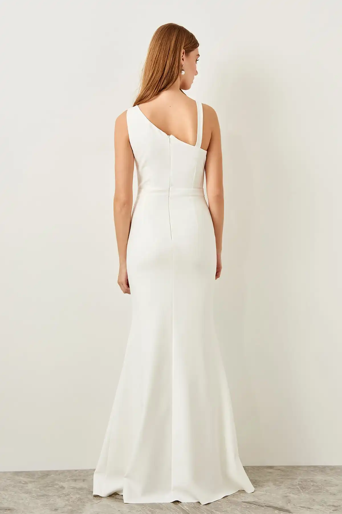 Trendyol Advanced маховик TPRSS18VB0001 экрю кружевное платье | Свадьбы и торжества