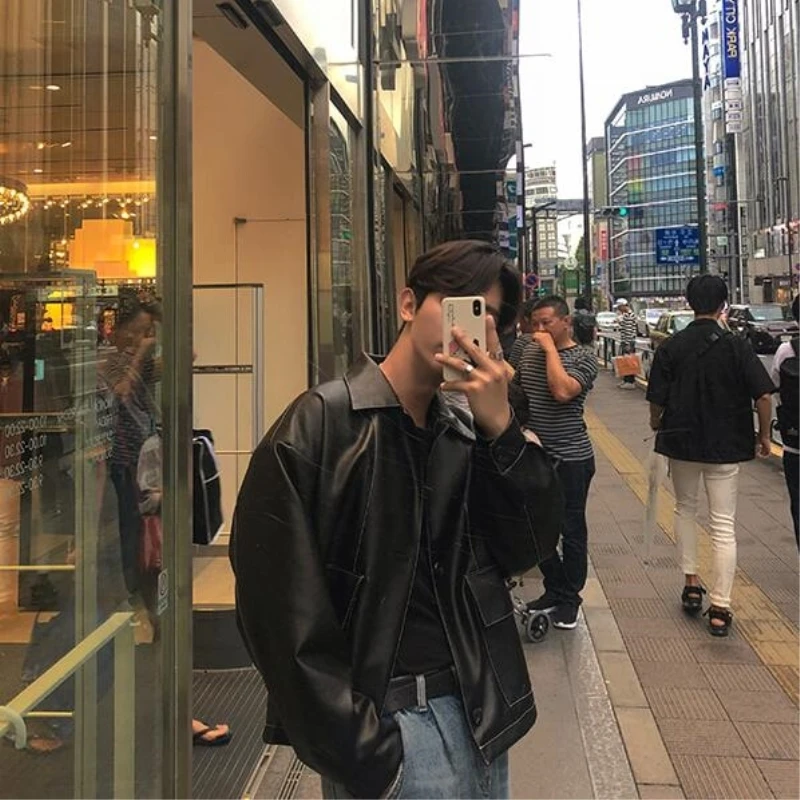 2019 Новая летняя и осенняя Корейская повседневная мужская однотонная трендовая