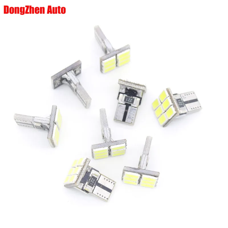 2X автомобильный подвесной светильник s Error Free T10 W5W Canbus 6 Led w5w T15 W16W для авто парковки