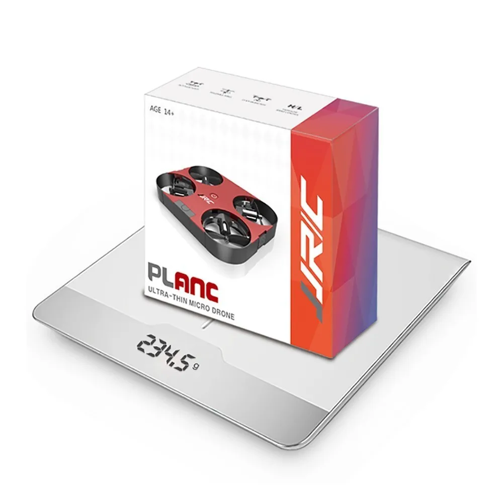 Ультратонкий мини Дрон JJRC 4 канала с дистанционным управлением Складные Игрушки