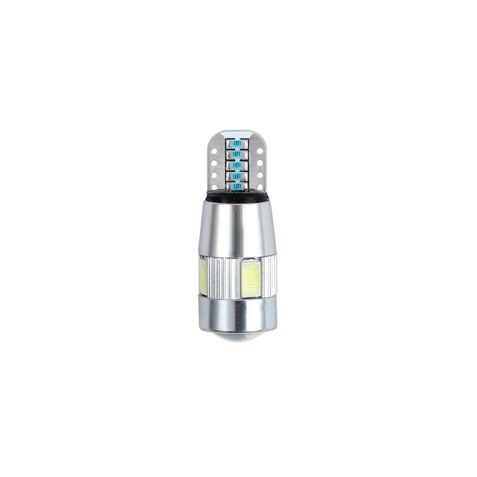 Jutech 10x T10 6 SMD 5630 чип светодиодный W5W Canbus парковочный светильник белый супер