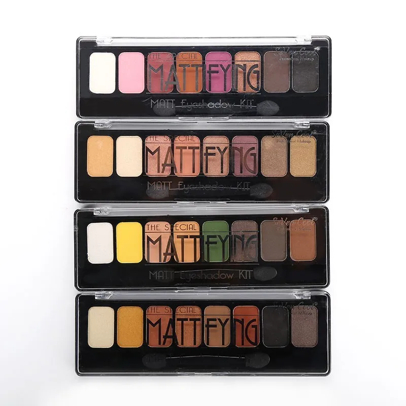 Blueness 8 цветов палитра теней для век водостойкая beauty Glaz макияжа матовая мерцающая