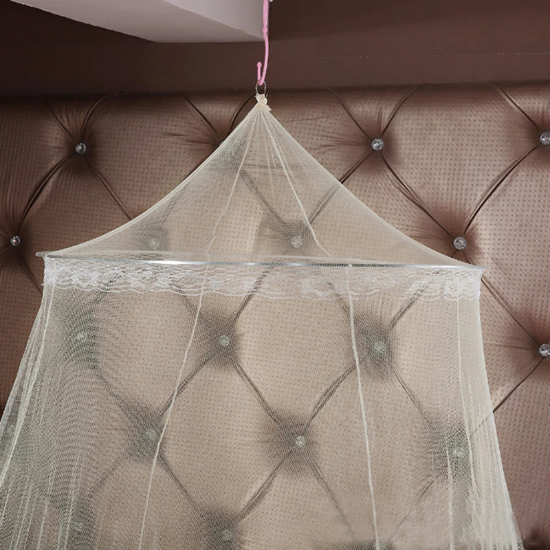 Новое поступление элегантная навес Москитная сетка для двухспальной кровати