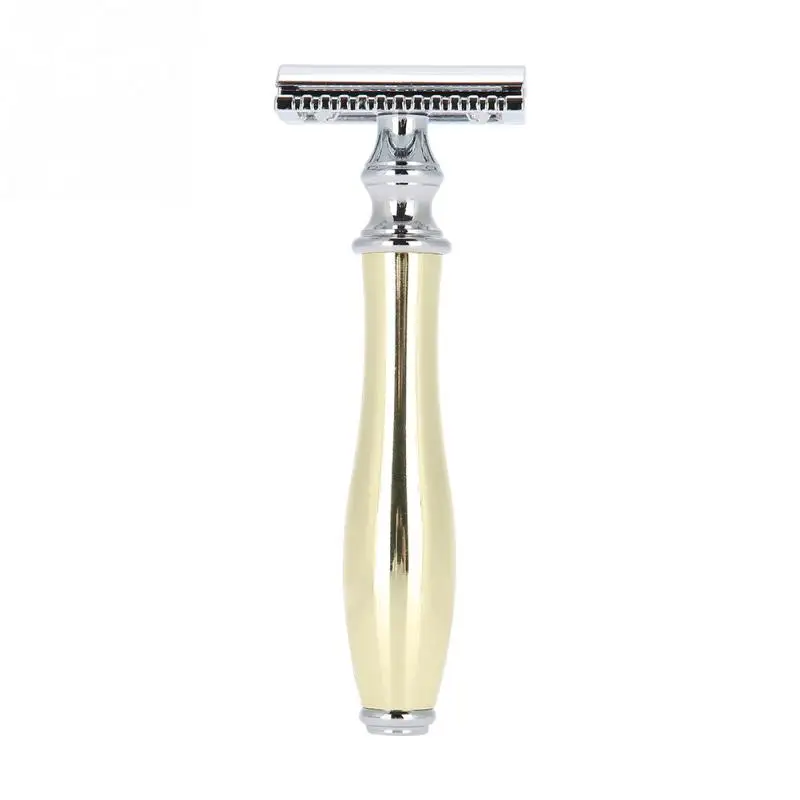 Классическая Безопасная бритва двойное винтажное лезвие ручной инструмент для