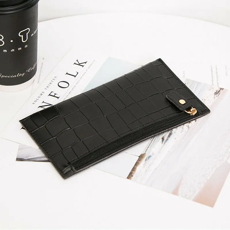 2019 Leather Women Wallets Hasp Lady Moneybags Zipper Coin Purse Woman Wallet Money Cards ID Holder Bags Purses Pocket | Багаж и сумки