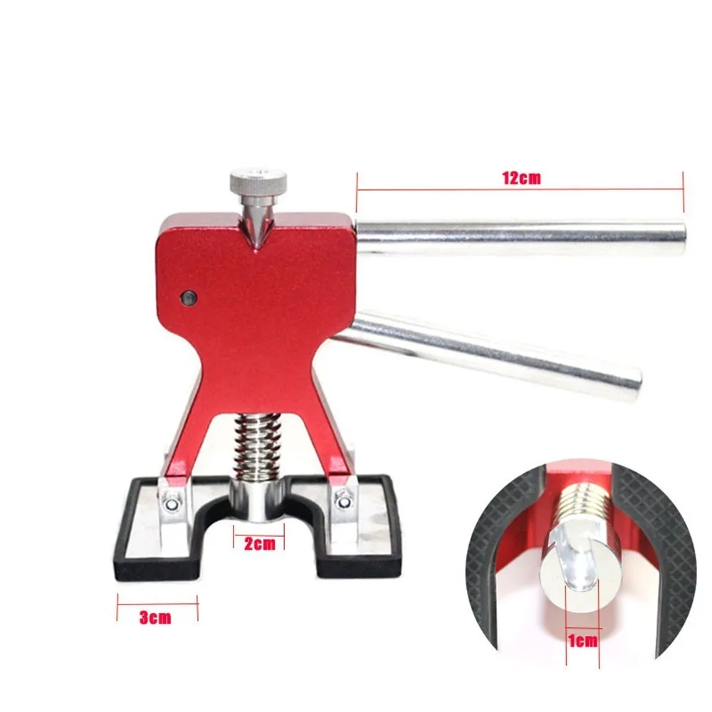 melhor Ferramentas De Remoção Paintless Dent Carro Alta Qualidade Inoxidável Slide Martelo Dent Extrator Puxando Ponte Pistola Cola Mão Kit