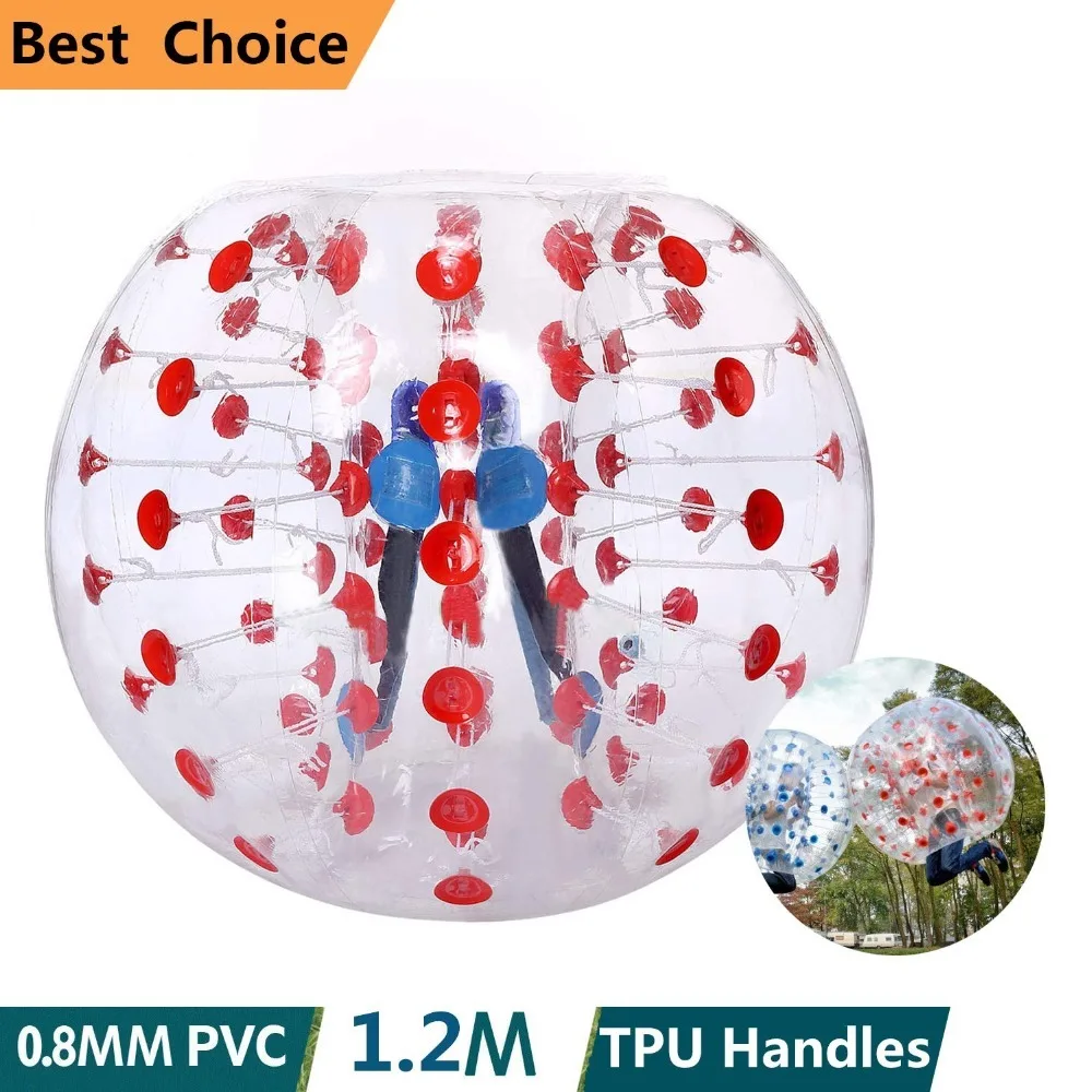

Outdoor Fun & Sports Inflatable Ball Bumper Ball Zorb Ball Body Dia 4/5 Ft (1.2/1.5 M) Human Hamster Ball For Adults/kids