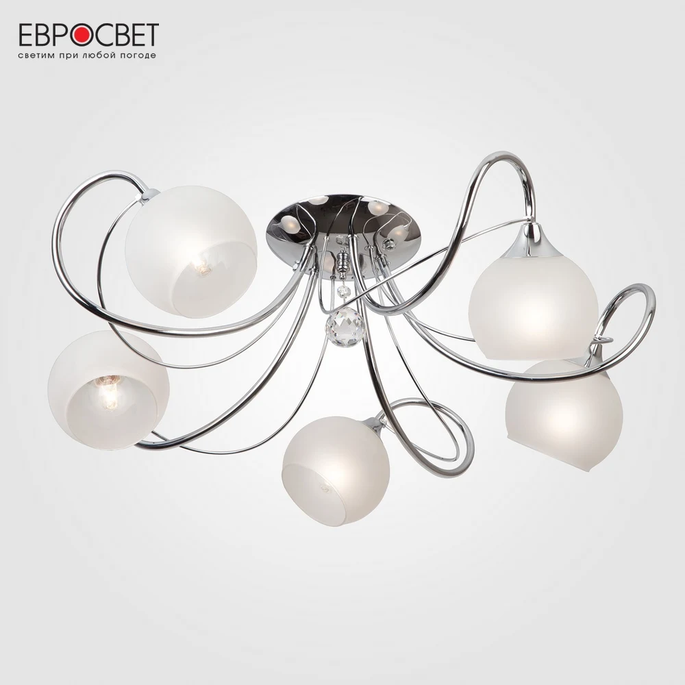 Люстра Евросвет Costa 30102/5 хром | Освещение