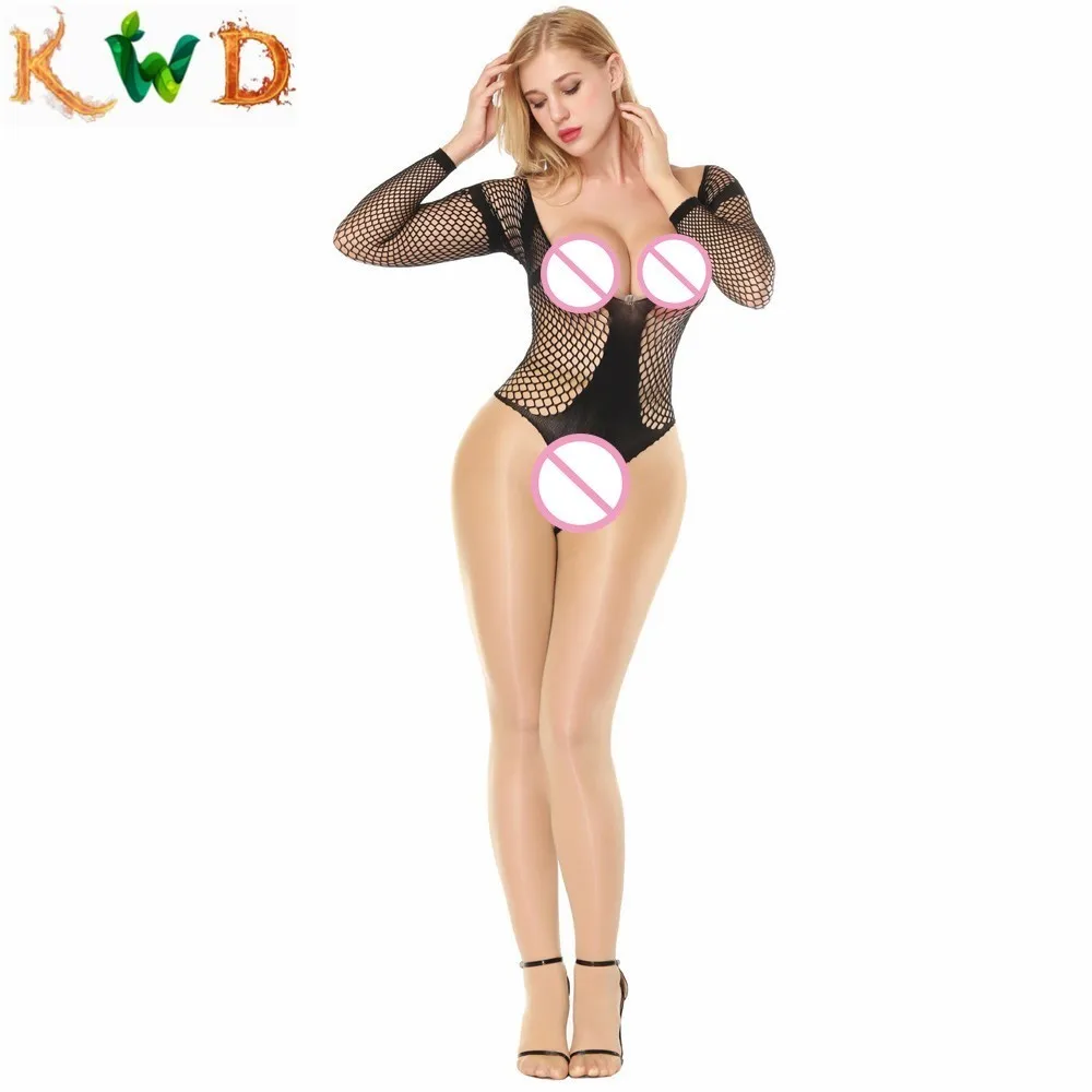 Женское нижнее белье KWD эротическое в сетку комбинация экзотическая|Белье