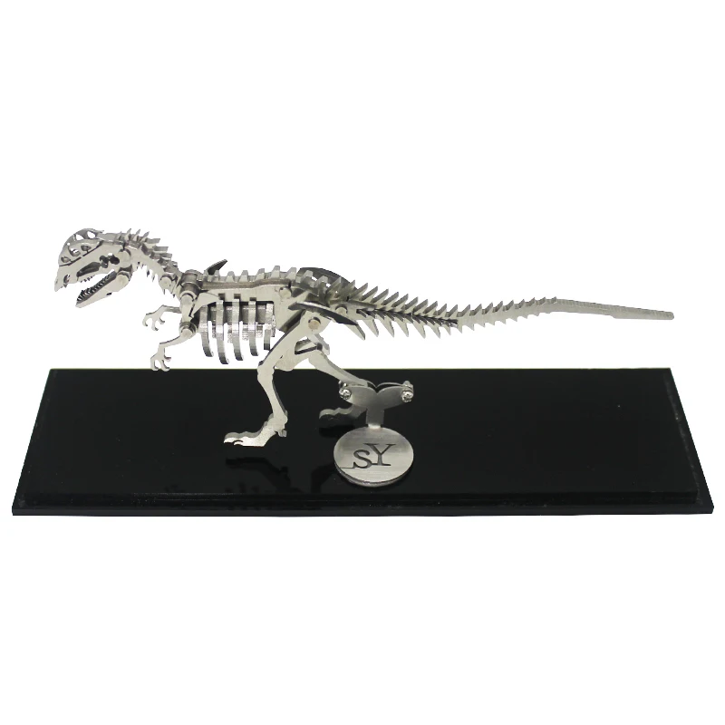Diloposaurus 3D стальной металлический шарнир мобильность набор миниатюрных моделей