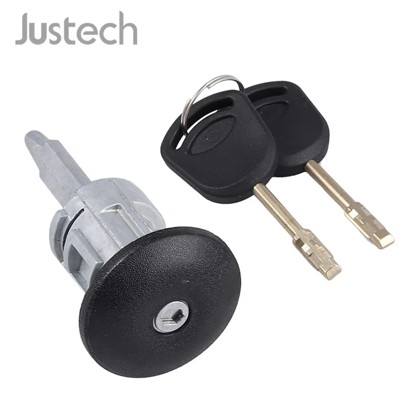 

Justech 1x Door Lock Barrel And 2x Keys For Ford Transit MK6 2000-2006 Car Front Right Driver Side Door Lock+Key Set